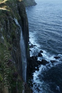 Kilt Rock waterfall